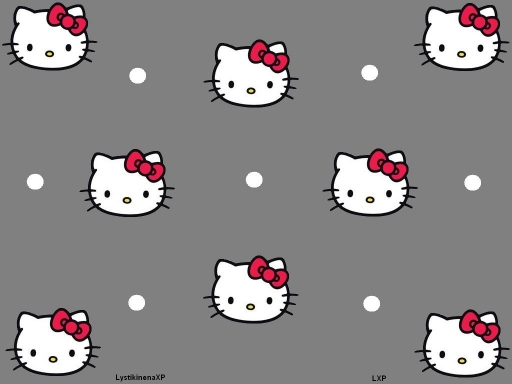 Hello Kitty (gray)