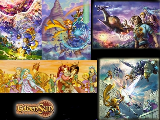 Golden Sun Collage
