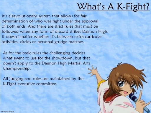 What's A K-fight?!