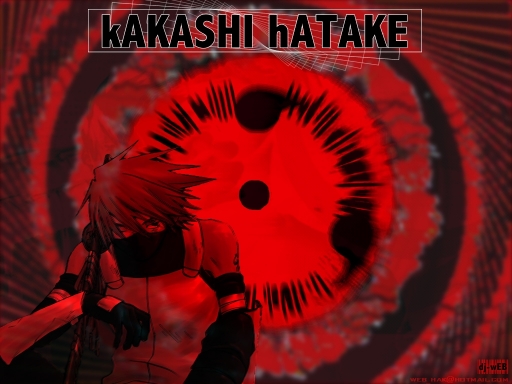 Kakashi Red Eye by webhack