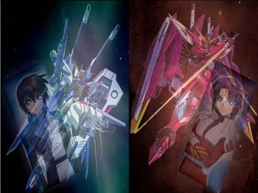 Kira & Freedom, Athrun &am