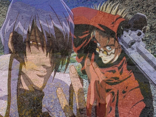 Vash And Legoto Desert