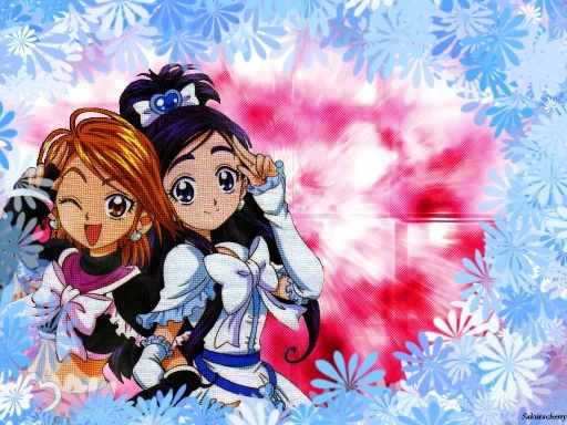 Pretty Cure- White Cure/ Flowe
