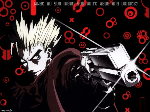 Vash On A Donut Rampage