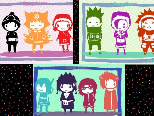 Naruto Winter Chibis