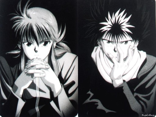 Hiei and Kurama