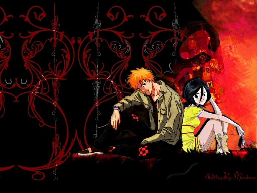 ichigo wallpapers. Ichigo And Rukia
