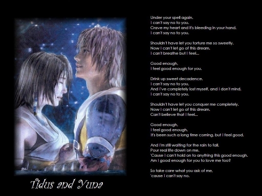 Tidus And Yuna