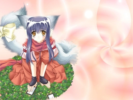 Pink Kitsune