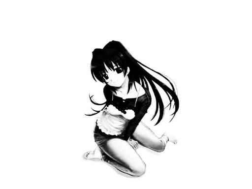 ANIME GIRL IN DARK