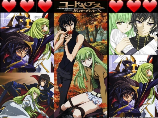 C.C and Lelouch lelouch wallpaper. C.C and Lelouch