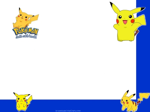 Pikachu x4!
