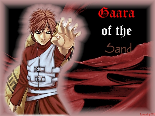 gaara of sand. Gaara of the Sand
