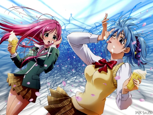 rosario vampire wallpapers. Rosario Vampire