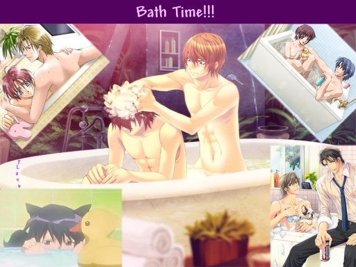 hot anime wallpapers. Hot Anime Guys In The Bath